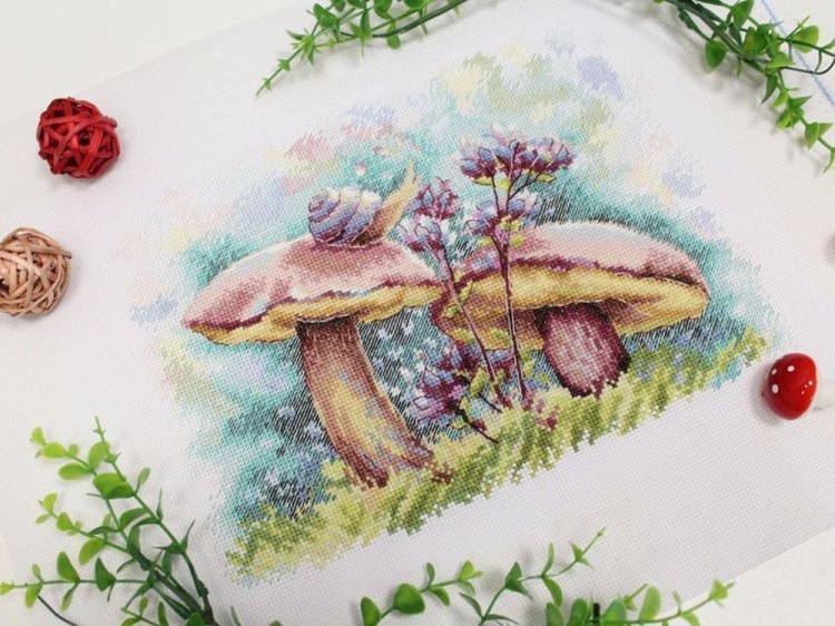 Набор для вышивания «В летнем лесу» — картинка 3