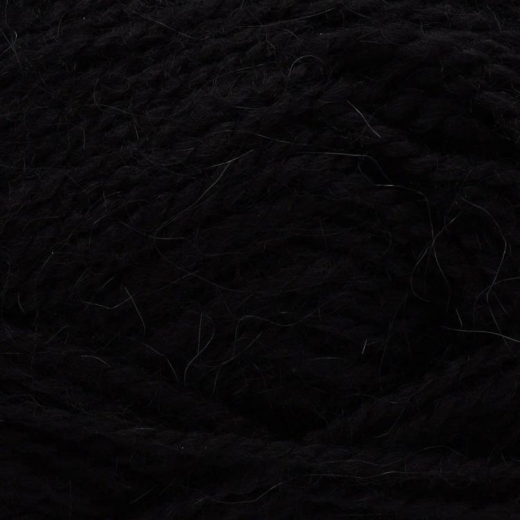 Пряжа Пехорка Великолепная (02), черный, 5 шт. по 100 г — картинка 3