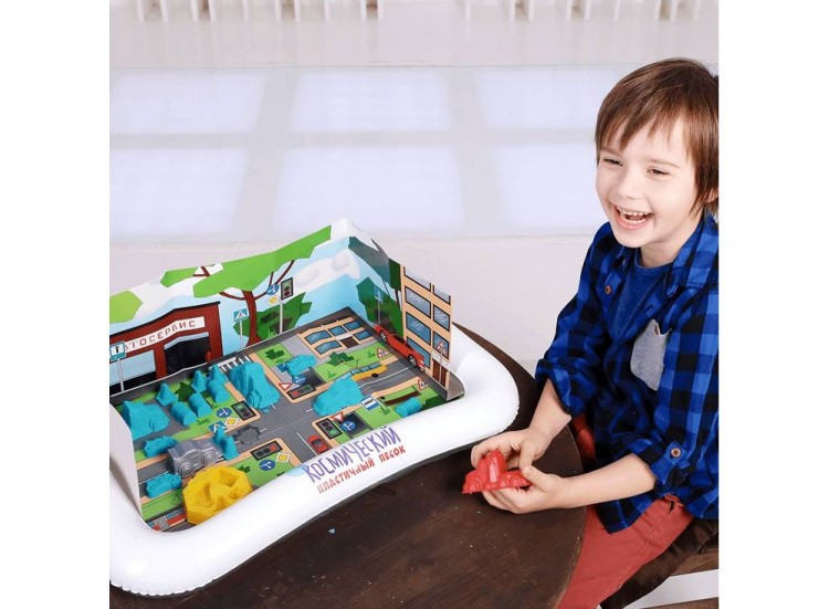 Набор космического песка «Дорожные приключения» 1 кг — картинка 6