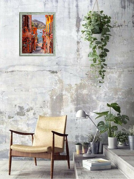 Картина по номерам «Италия. Вид на озеро Комо» — картинка 6