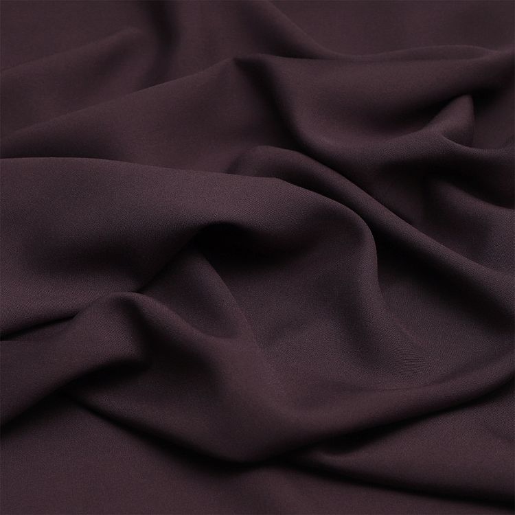 Ткань Штапель, матовая, 5 м, ширина 145 см, 110 г/м2, цвет: 10 фиолетовый, TBY — картинка 3