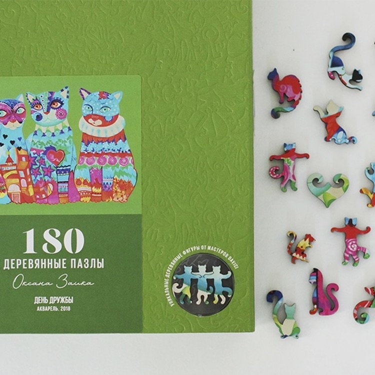 Деревянные пазлы DAVICI «День дружбы» — картинка 8