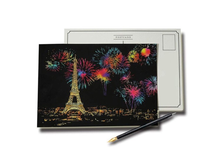 Набор скретч-открыток «Europe» (цветные) — картинка 5