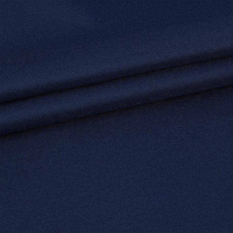 Ткань курточная Дюспо 240T, с пропиткой, PU MILKY, 1 м х 150 см, 80 г/м², цвет: темно-синий, TBY