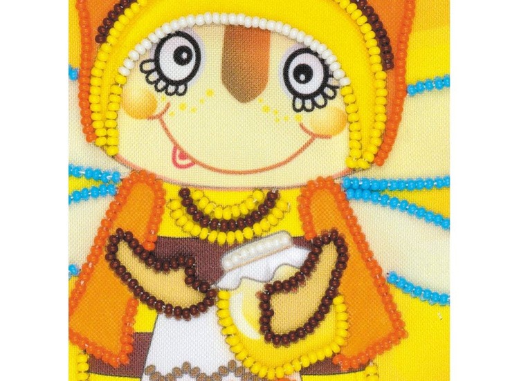 Набор вышивки бисером «Бабушка пчела» — картинка 4