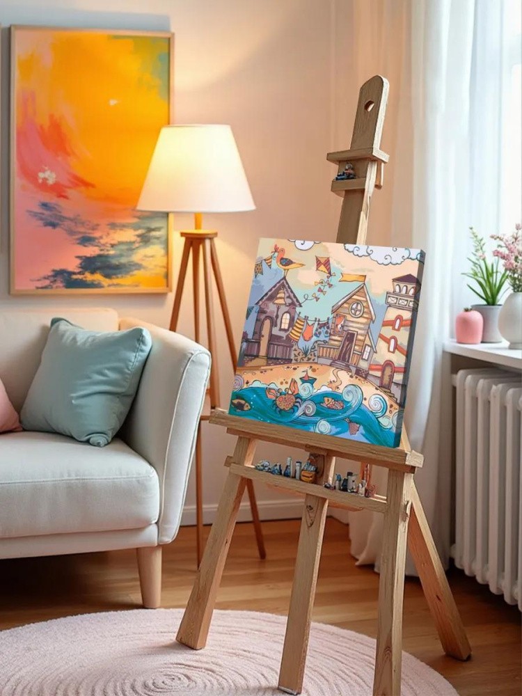 Картина по номерам «У моря» — картинка 10