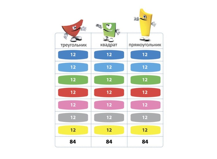 Магнитная мозаика (252 элемента, 7 цветов) — картинка 4