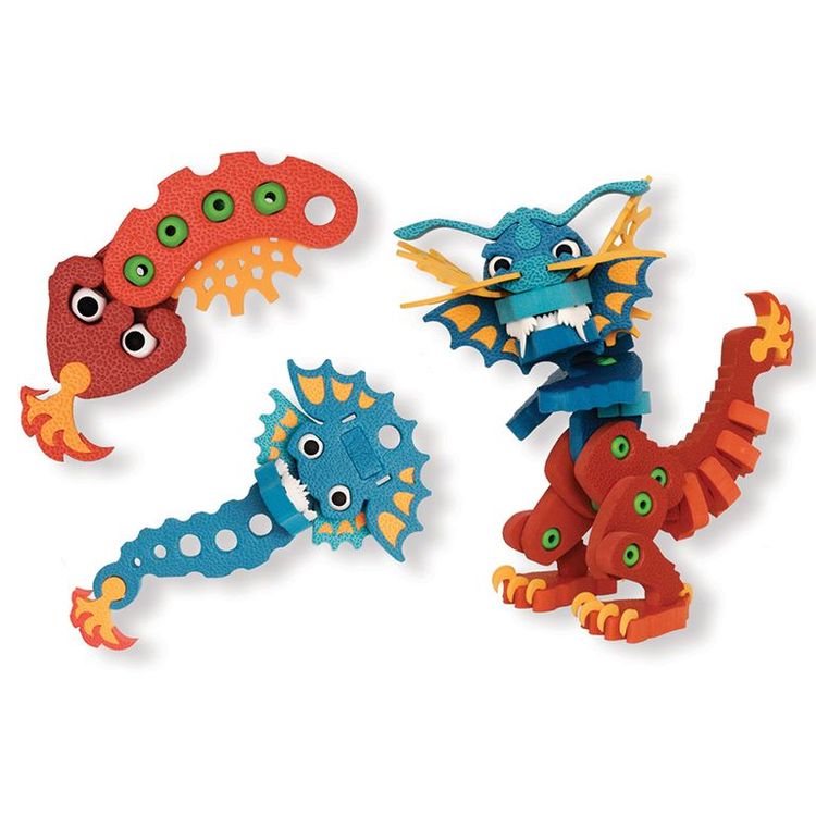 Конструктор Блоко «Драконы воды и огня» — картинка 2