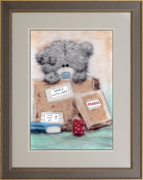 Картина шерстью «Татти Тедди в коробке» — картинка 2