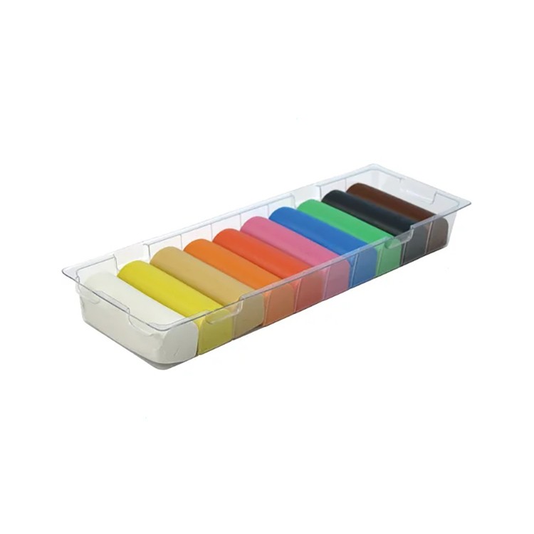 Набор пластилина №2 KOH-I-NOOR, 10 цв. в картонной коробке — картинка 2