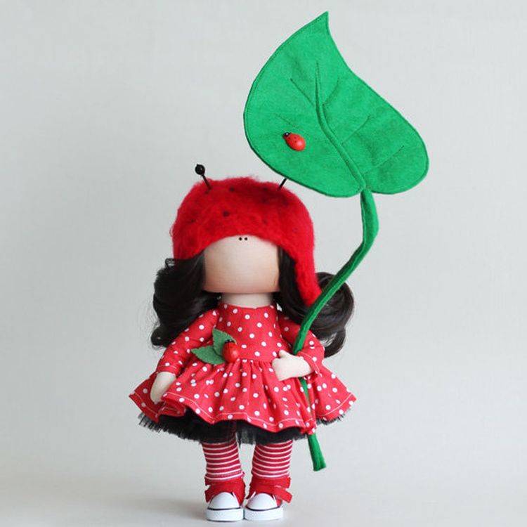 Набор для шитья интерьерной куклы «Флора» — картинка 2