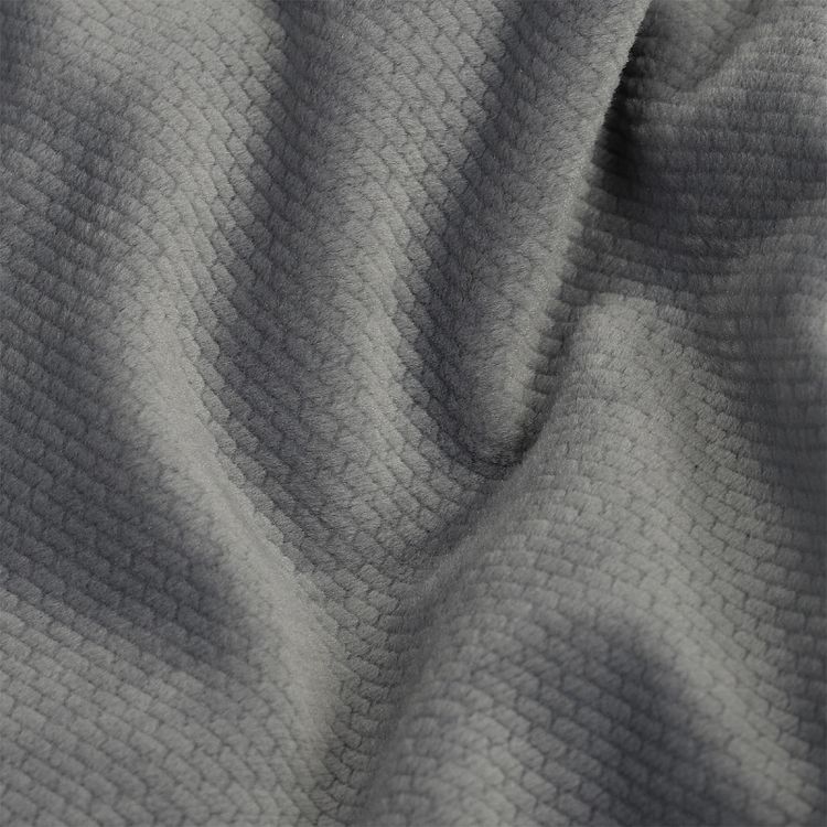 Ткань вельбоа, рисунок кирпичей, 3 м, ширина 180 см, цвет: серебристый, TBY — картинка 5