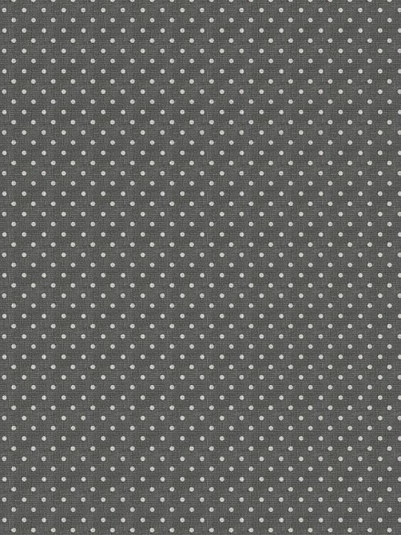 Ткань льняная, 1 м x 150 см, 140 г/м², цвет: серый, горошек, TBY — картинка 5