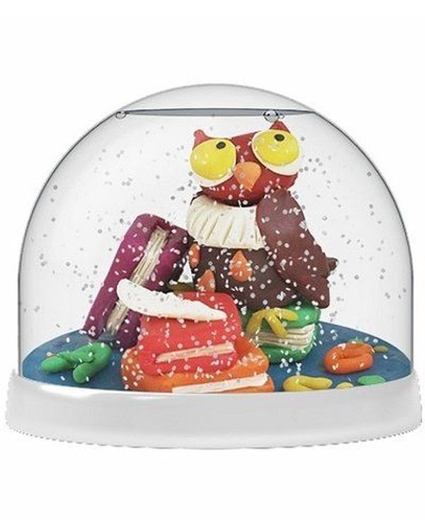 Набор Создай Волшебный шар со снегом, Совы — картинка 4