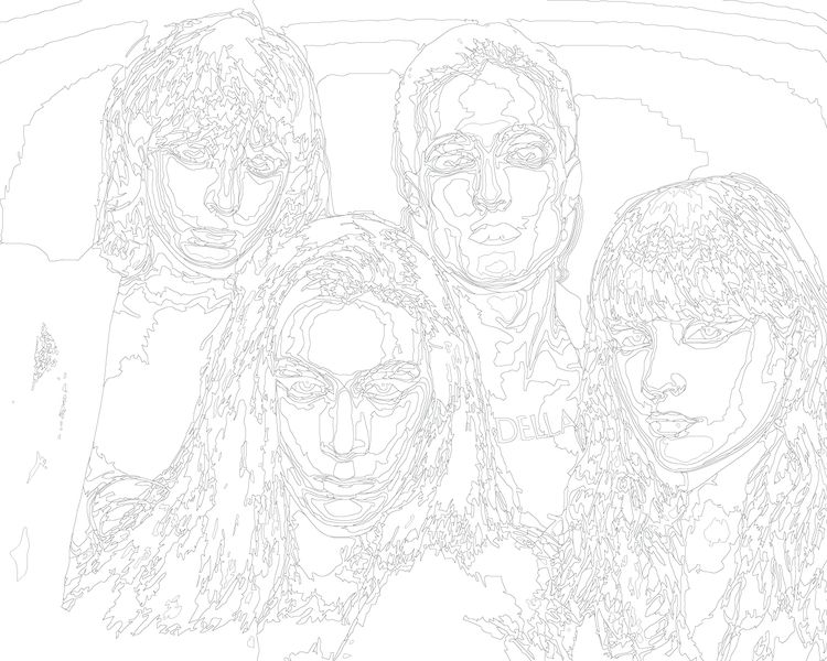 Картина по номерам «Группа Maneskin Манескин 4» — картинка 3