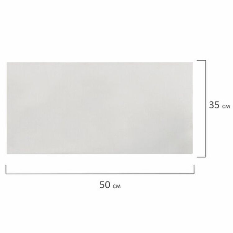 Холст на картоне (МДФ), 20х40  см, грунтованный, хлопок, мелкое зерно, BRAUBERG ART CLASSIC — картинка 6