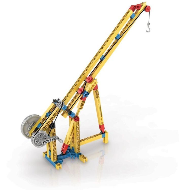 Сборная модель MECHANICAL SCIENCE. Блоки, 102 элемента, Engino — картинка 2