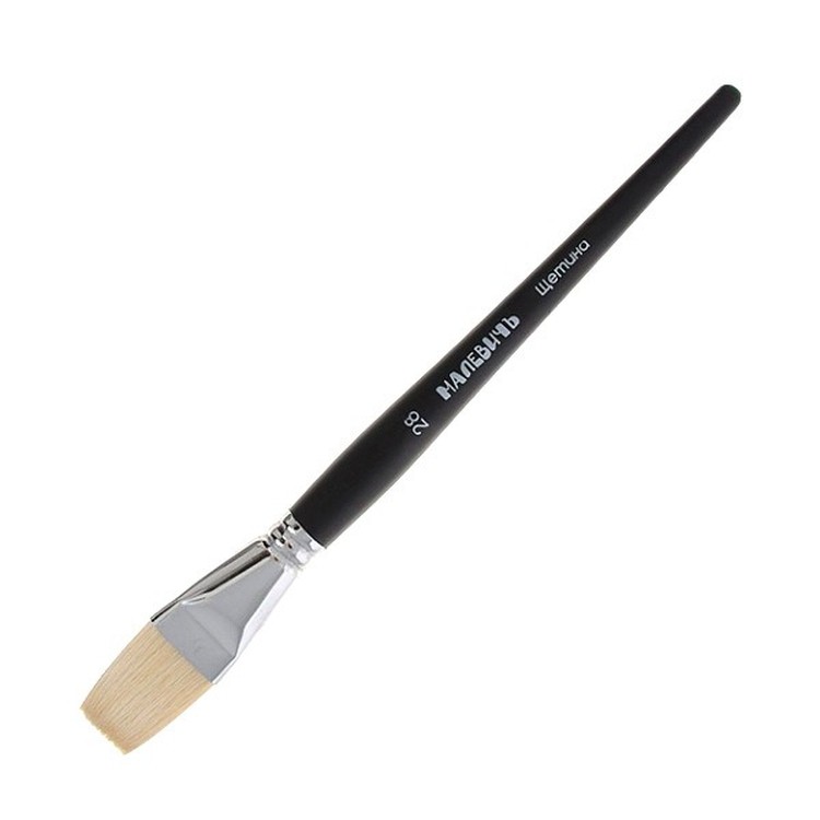 Кисть из щетины плоская №28 — картинка 2