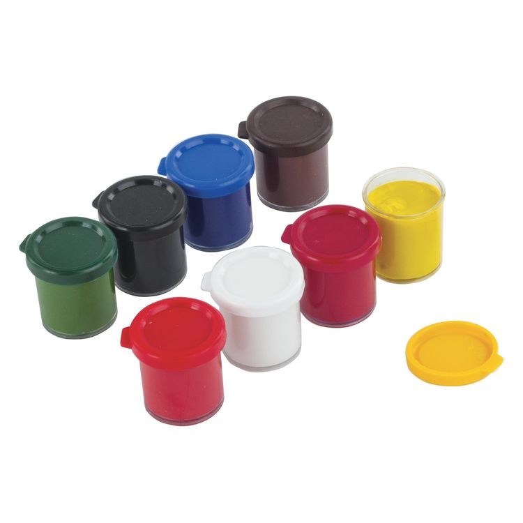 Гуашь Юнландия «Школьная», 8 цв. по 17 мл — картинка 3