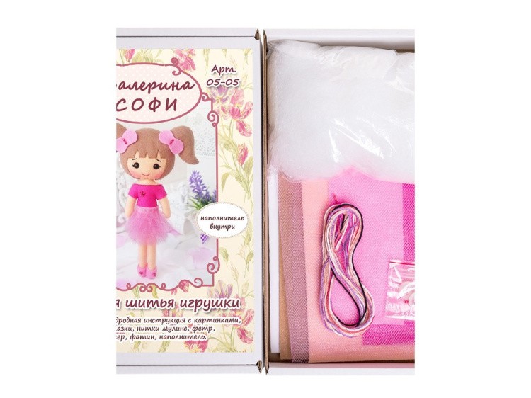 Набор для шитья игрушки «Балерина Софи» — картинка 3