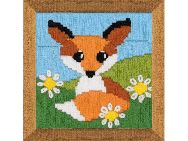 Набор для вышивания «Лиса в ромашках» — картинка 2