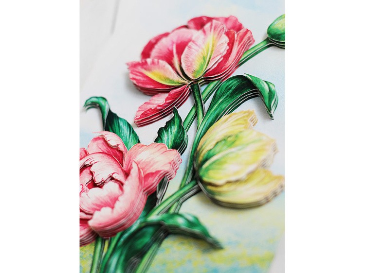 Папертоль «Весенние тюльпаны» — картинка 3