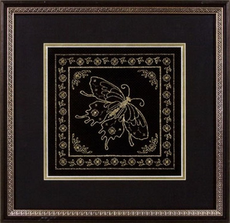 Набор для вышивания «Золотая бабочка» — картинка 2