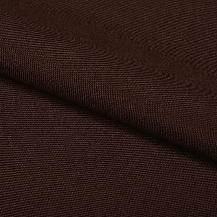Ткань габардин, нарезка, 10 м, ширина 150 см, 150 г/м2, цвет: темно-коричневый, TBY — картинка 4