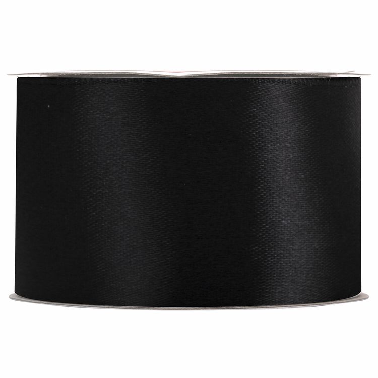 Лента атласная, ширина 38 мм, длина 23 м, черная, Brauberg — картинка 4