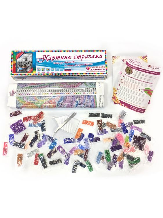 Алмазная вышивка «Голландская речка» — картинка 3