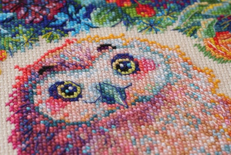 Набор для вышивания «Ягодный лапушка» — картинка 4