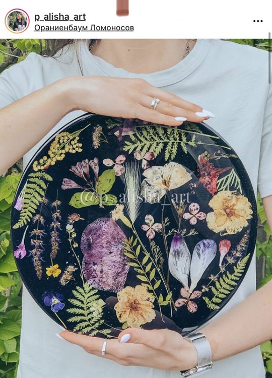 Молд №16 Круг 30 см глубина 6 мм, 1 шт., Art Blong — картинка 2