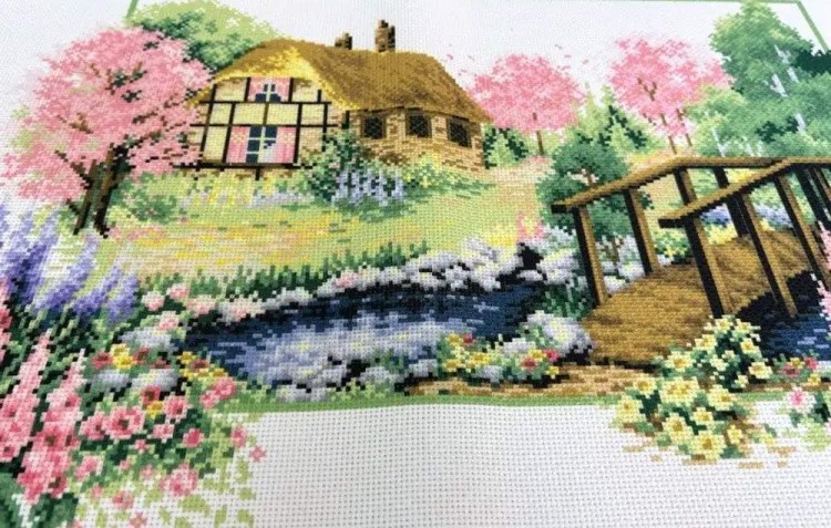 Набор для вышивания «Весеннее цветение» — картинка 9