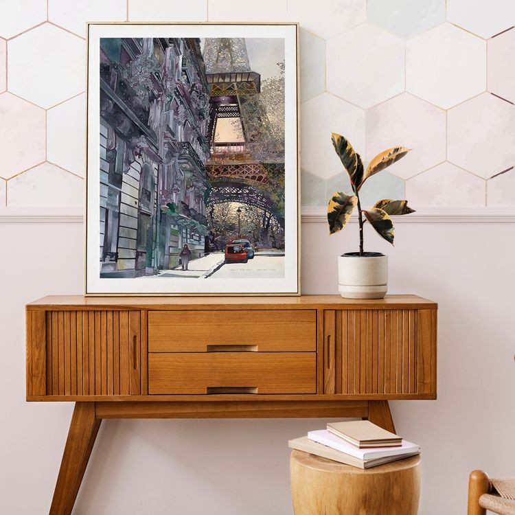 Картина по номерам «Акварельный Париж» — картинка 4