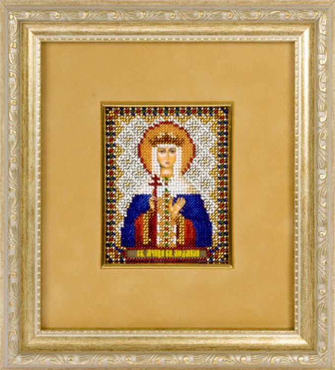 Набор для вышивания «Икона св. мученицы княгини Людмилы» — картинка 3
