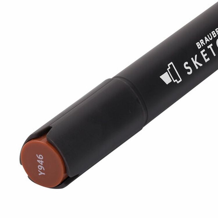 Маркер для скетчинга двусторонний 1 мм - 6 мм BRAUBERG ART CLASSIC, цвет: дубовый — картинка 6