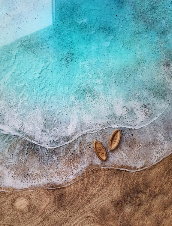 Добавка для эффекта волн и пены 25 г, EpoxyMaster — картинка 4