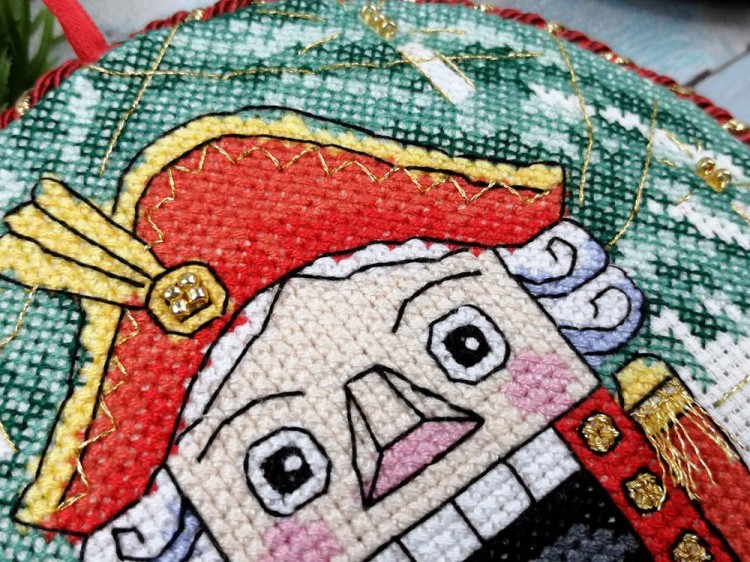 Набор для вышивания «Пинкипы. Рождественское чудо» — картинка 4