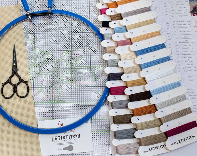 Набор для вышивания «When The Cat Sleeps (Когда кот спит)» — картинка 4