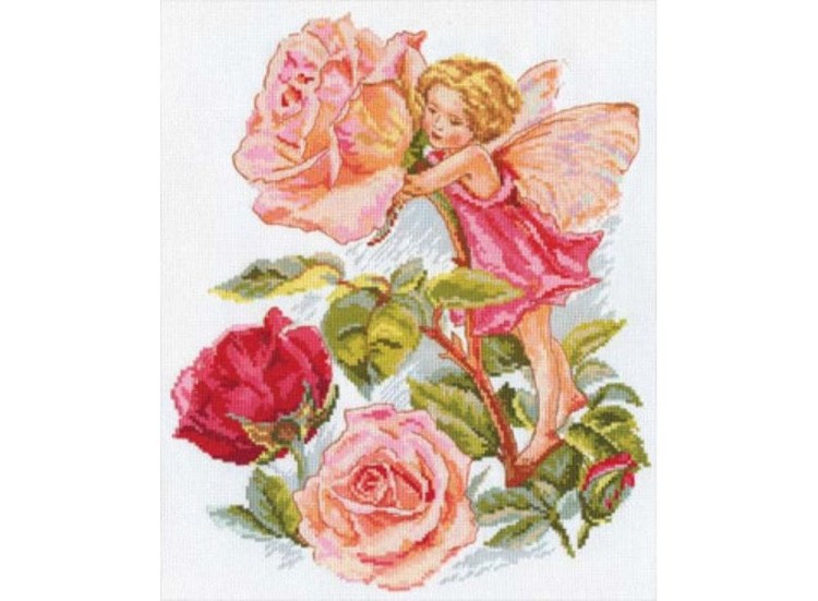Набор для вышивания «Фея розового сада»