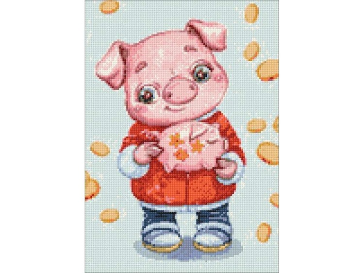 Алмазная вышивка «Коплю на мечту» — картинка 2