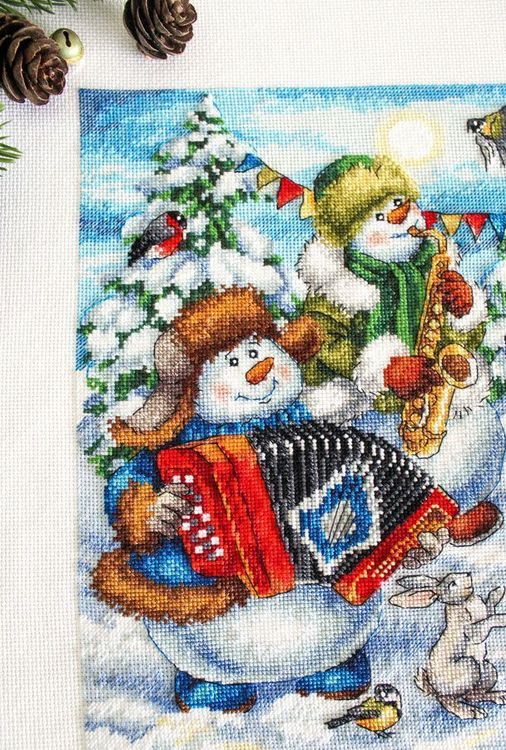 Набор для вышивания «Весёлый оркестр» — картинка 4