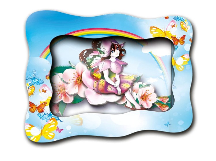 Объемная картина «Фея Радуга» — картинка 3