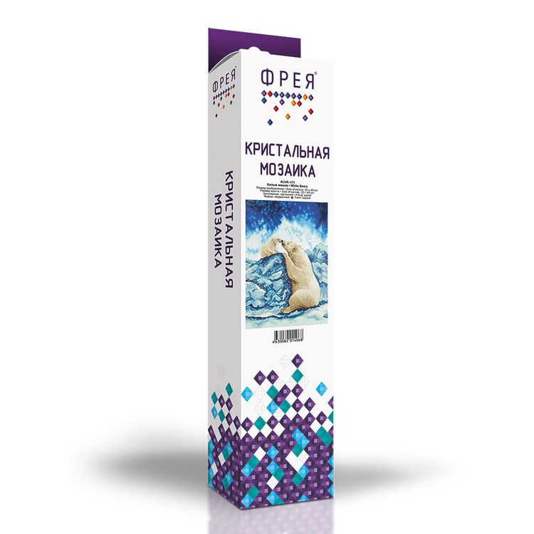 Алмазная вышивка «Белые мишки» — картинка 3