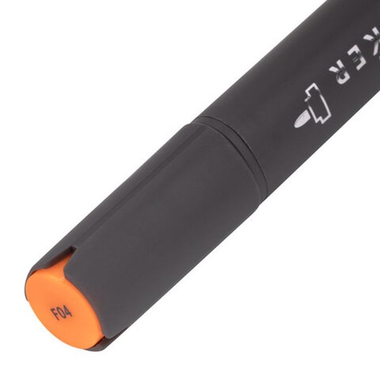 Маркер для скетчинга двусторонний 1 мм - 6 мм BRAUBERG ART CLASSIC, цвет: оранжевый флуоресцентный — картинка 5