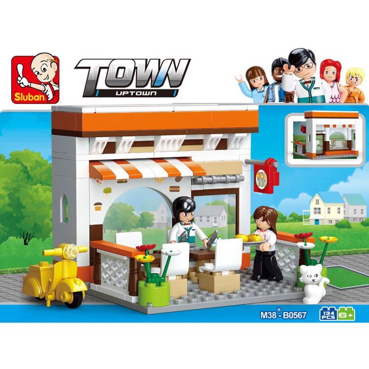 Конструктор «Город.Летнее кафе», 134 детали — картинка 3