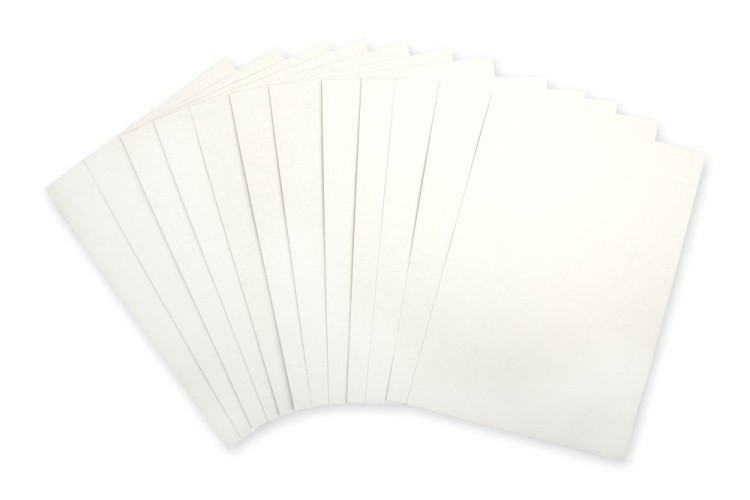 Набор белого картона, немелованный , А4, 12 л., 1 цв. — картинка 2