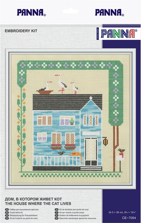 Набор для вышивания «Дом, в котором живет кот» — картинка 2
