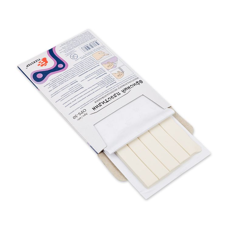 Офисный пластилин многоразового использования FLEXSTEP, 50 г — картинка 2