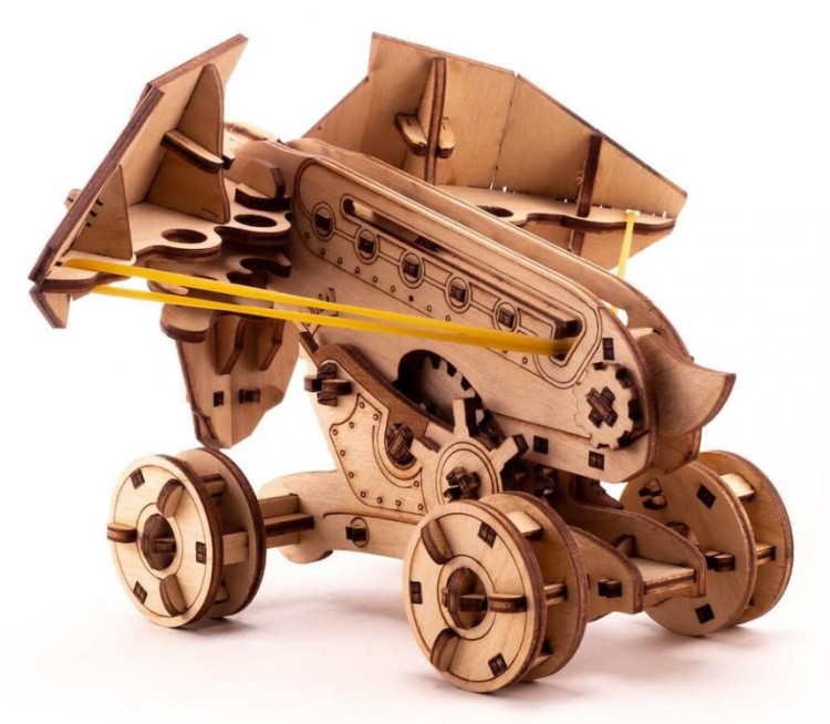 Конструктор из дерева Аркбаллиста, UNIWOOD — картинка 3